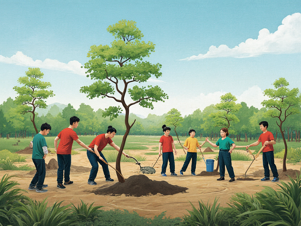 增綠就是增優勢，植樹就是植未來